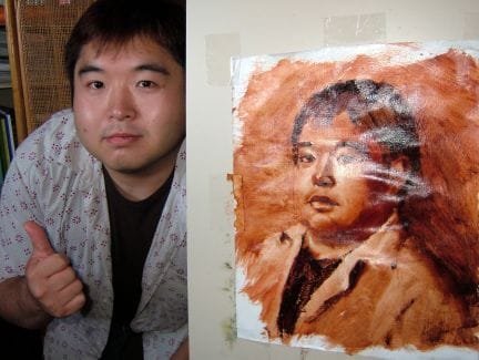 First Portrait Painting in Japan – Tatsuya Soutome