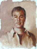 Jason Kelly Portrait Painting Seamus Berkeley