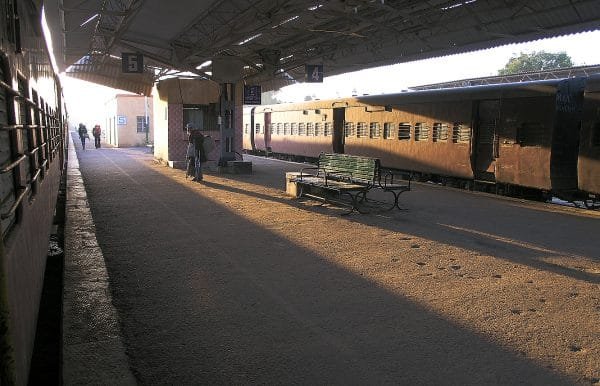 Train Station Bikaner India Photograph Seamus Berkeley