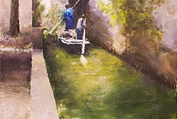 Suzhou Canal Featured Painting Seamus Berkeley