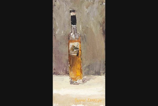 Bottle of Orange Painting Seamus Berkeley