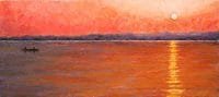 Varanasi-Sunrise-Painting-Seamus-Berkeley