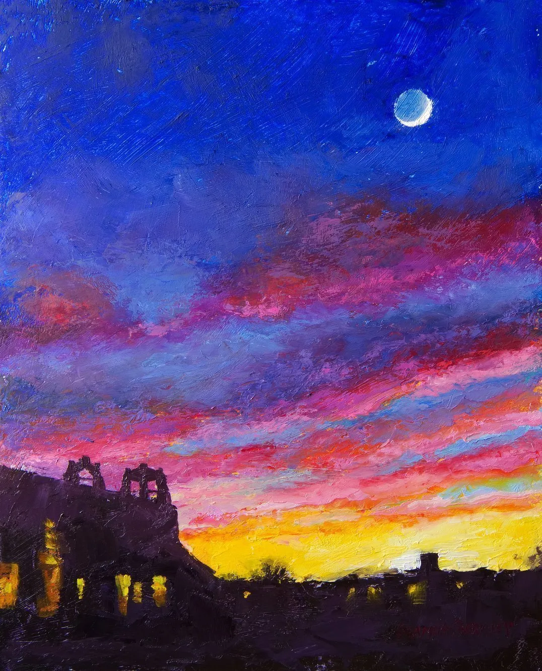 ‘2018 Taos Aglow’ Cover for the Taos News