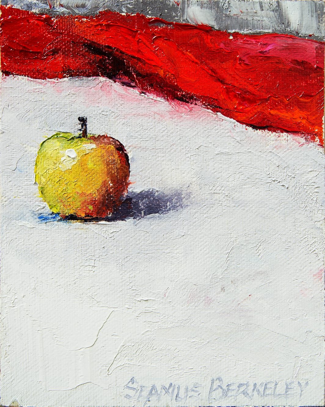 One Apple Painted on a Monday