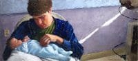Derrek and Josephine Final Portrait Feature Painting Seamus Berkeley