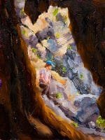 Hollow Tree Painting Seamus Berkeley