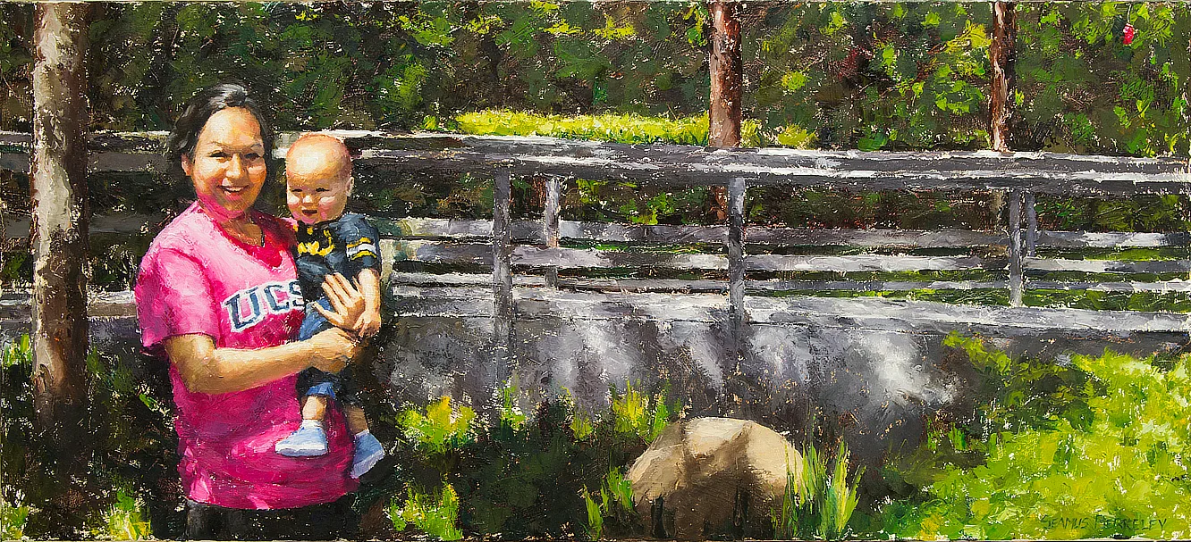 1/22 Open Studio: Unveiling Portrait 5 of ‘Portraits of Family House’