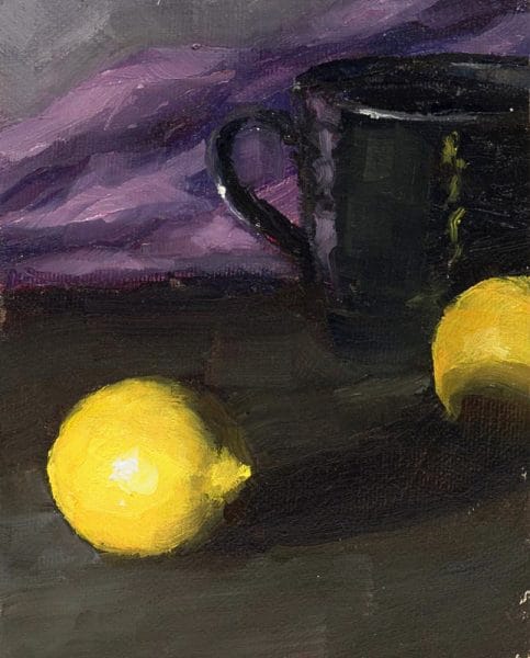 Lemons Painting Seamus Berkeley