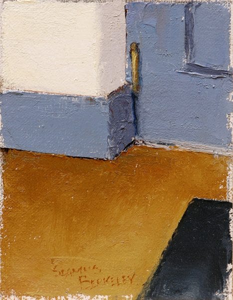 Light Blue Painting Seamus Berkeley