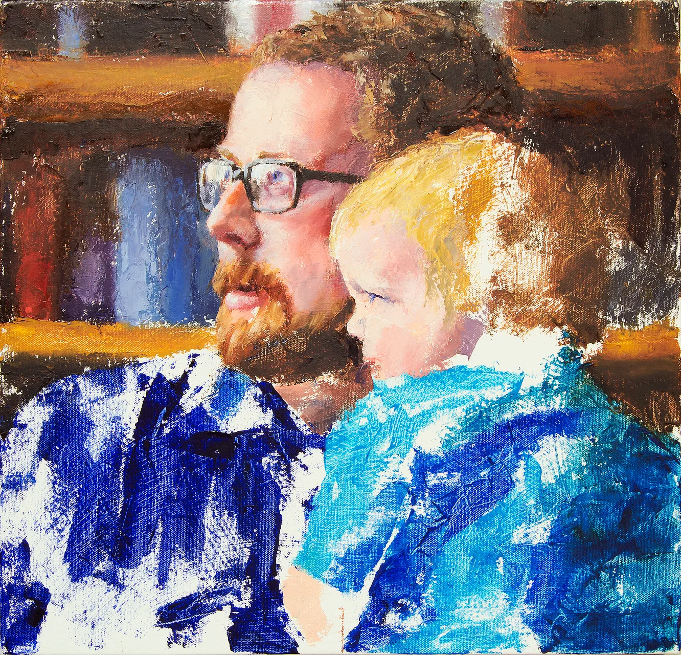 Portrait of Ryan and Joel (Work in Progress)