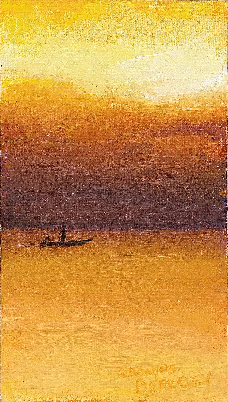A Berkeley Daily: Sunset, Fishing, Koh Phangan, Thailand