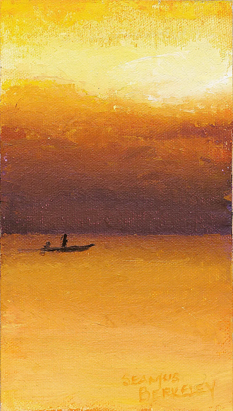 A Berkeley Daily: Sunset, Fishing, Koh Phangan, Thailand