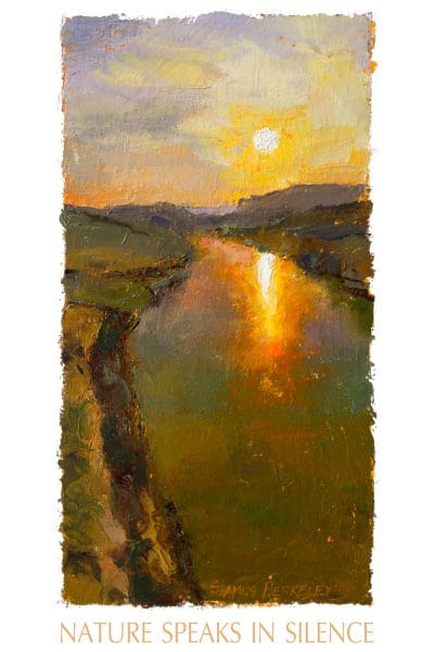 Print of "Baffling Silence" painting by Seamus Berkeley