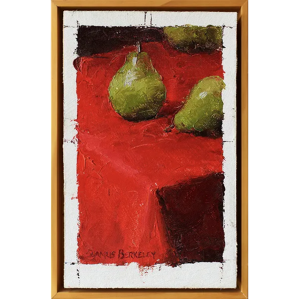 Reds and Greens: Three Green Pears