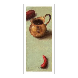 Hot Red Peppers - 16" x 40", Canvas