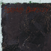 Detail of an oil painting of a red, orange and green peppers on a contrasting background of bright green and dark violet invite you to see colorful vegetables a new way.