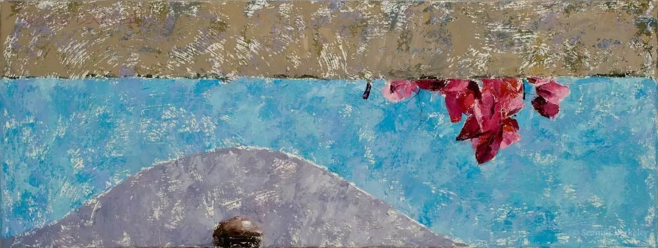 Big Pink over Blue